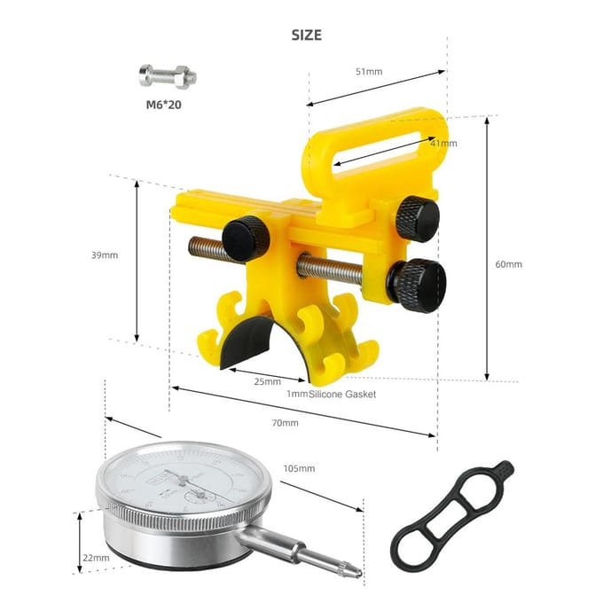 Support professionnel de réglage de roue de vélo, outil de réparation de roue de vélo, Table de pourcentage, jantes de vélo noir