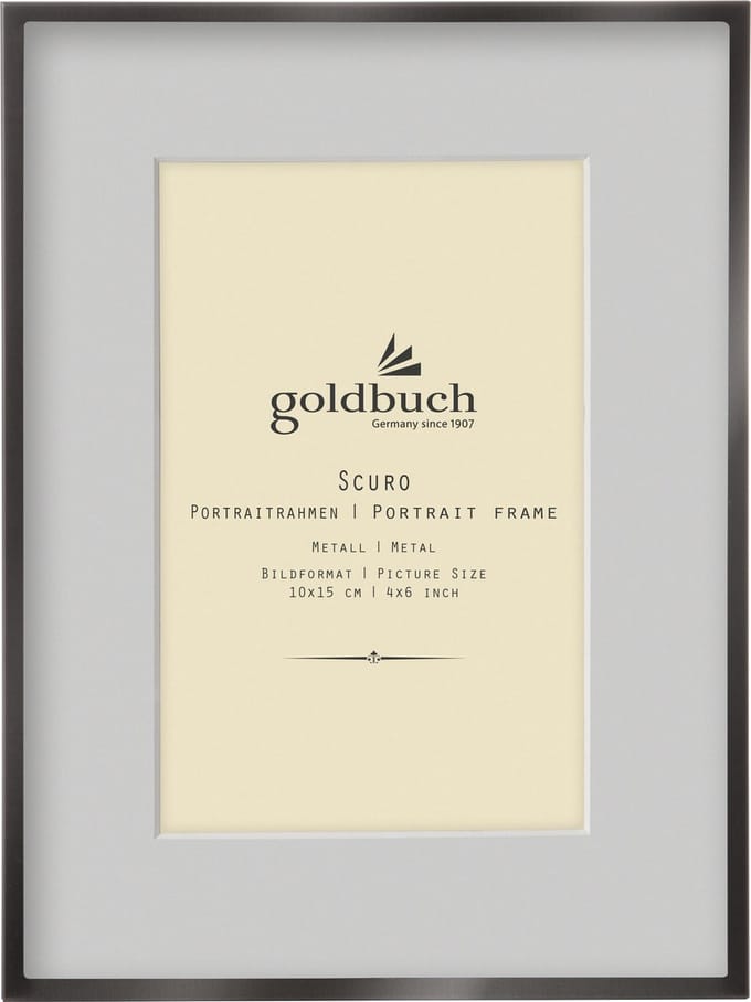 Goldbuch - Fotolijst Scuro - Zwart - 10x15 cm