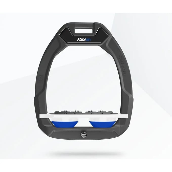 Veiligheidssparren Plat Ultra Grip Antrasiet/Wit/Blauw Flex-On Safe-On