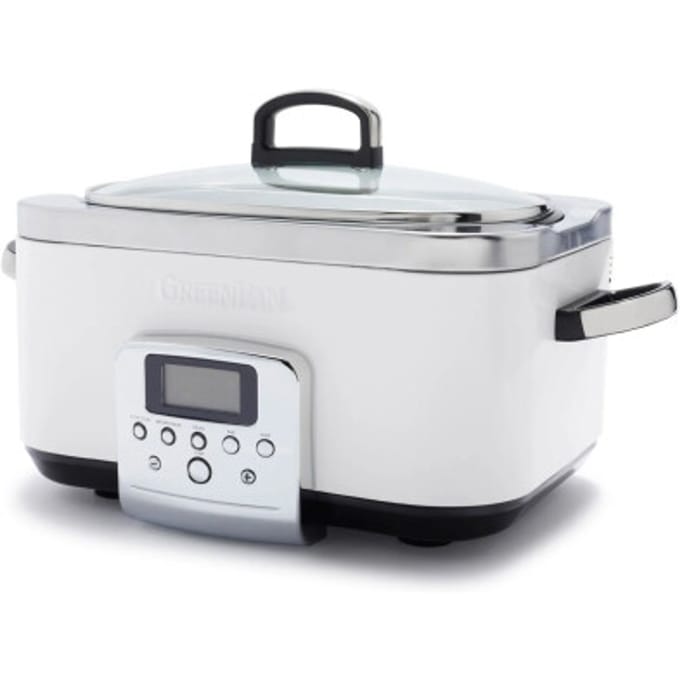 GreenPan Elite Slowcooker Cream 6L - PFAS-vrij