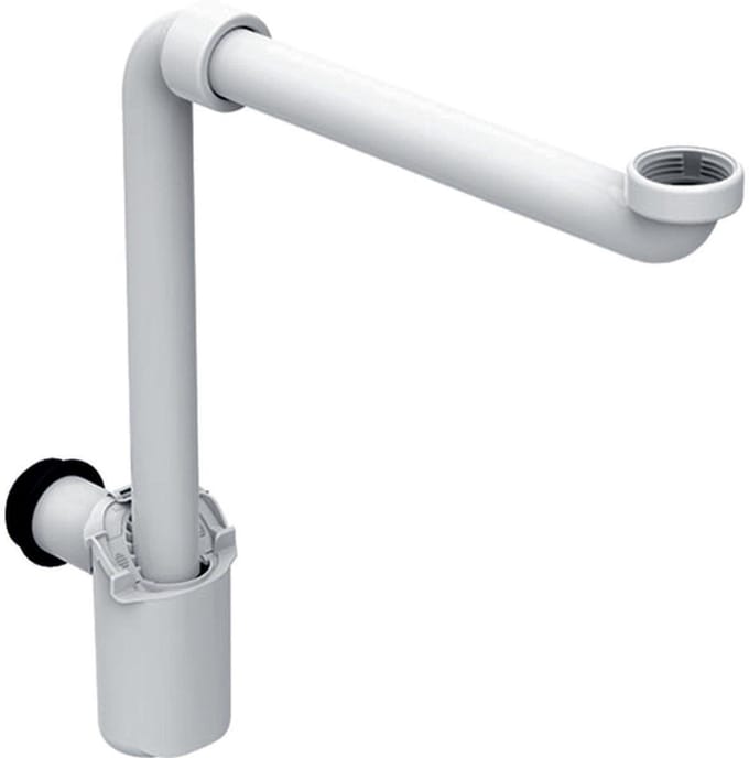 Geberit Ruimtebesparende Sifon - 40 Mm - 1 1/4" - wit