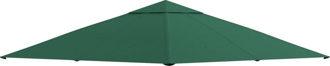 Outsunny - Partytentdak - 298 x 298 cm - Polyester - Groen