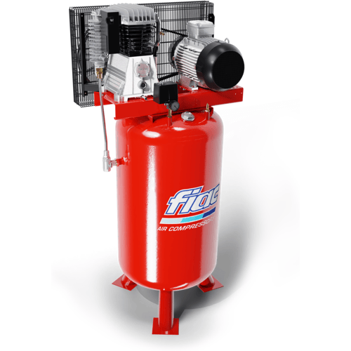 Fiac verticale snaaraangedreven compressor ABV 300/825 7,5PK