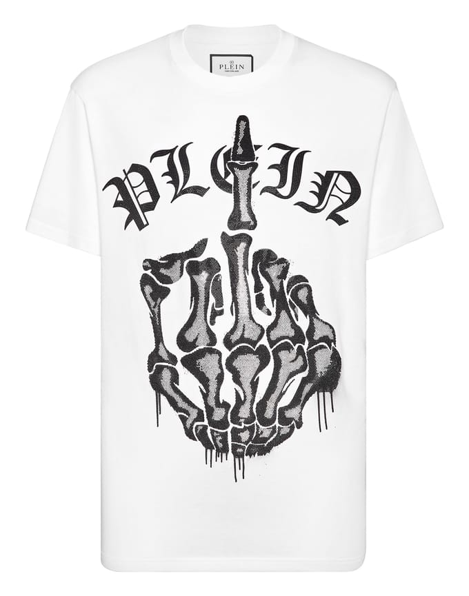 T-Shirt Ronde Hals Iconic Plein