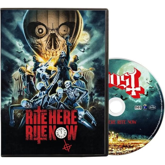Ghost DVD - Rite here rite now - voor Geen - standaard