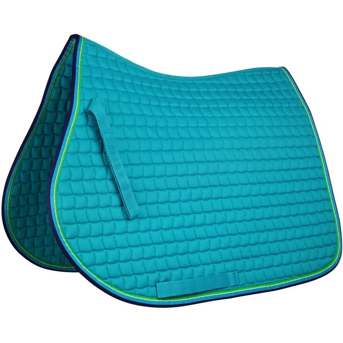 Ever Dressuur Zadeldek Full Turquoise - Vaak & Anatomisch