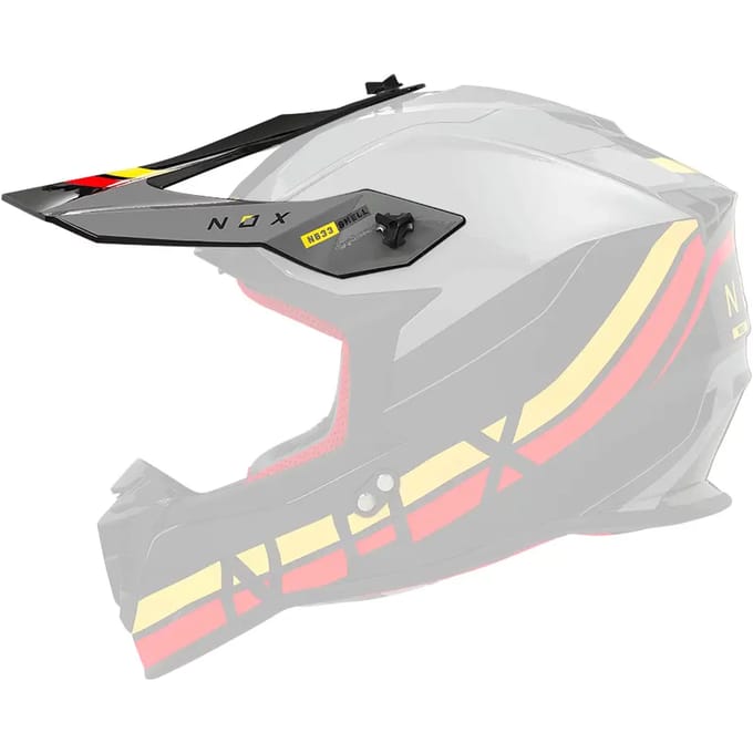 Vizier voor motorcrosshelm Nox 633 Airshock
