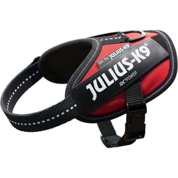 Julius-K9 Powertuigje IDC Rood Maat 2XS: borstomvang 33 - 45 cm