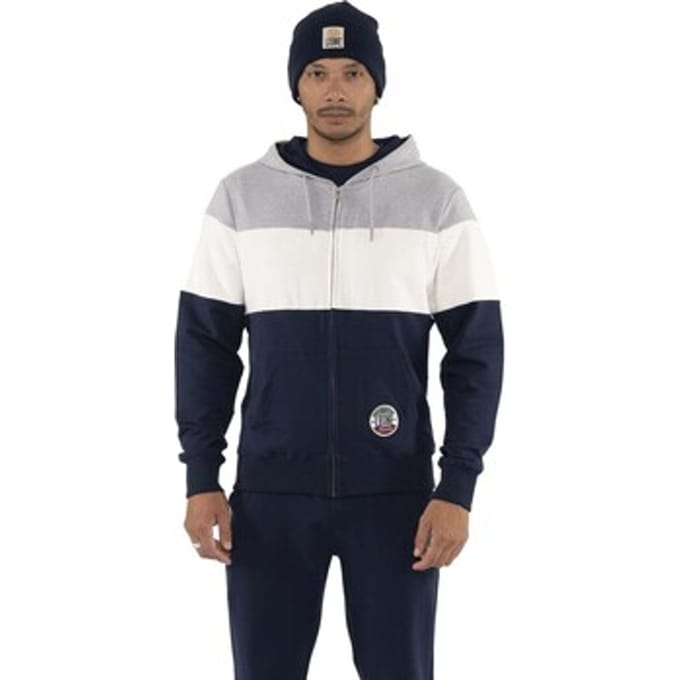 Capuchon sweaters Leone 1947 Man Hoody Full Zip Varsity