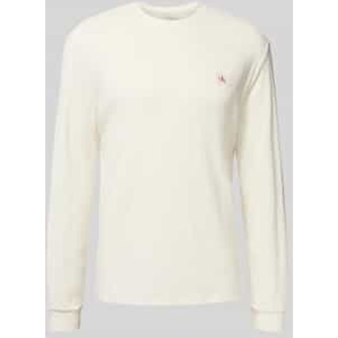 Calvin Klein Jeans Long Sleeve Waffle T-Shirt