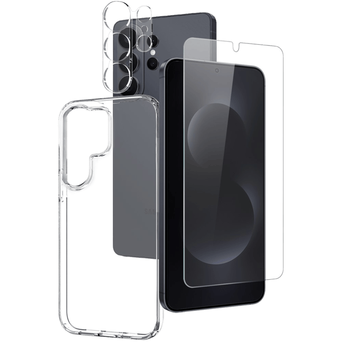 Northjo Samsung Galaxy S26 Ultra All-in-One Protection Pack Transparant