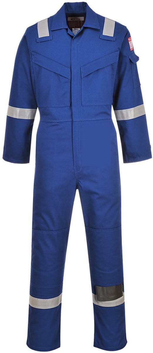Portwest Vlamvertragend antistatische Overall 350gr FR50 - Korenblauw - M