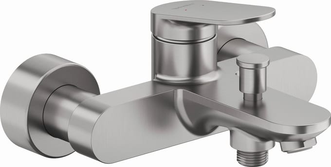 Duravit Wave - Badkraan, geborsteld rvs WA5230000070