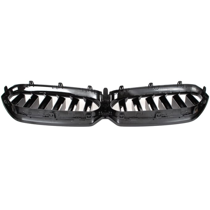 ModEcar - Grille Tussen Koplampen - BLACK GLOSSY DOUBLE BAR - BMW 5 G30 G31 LCI 2020