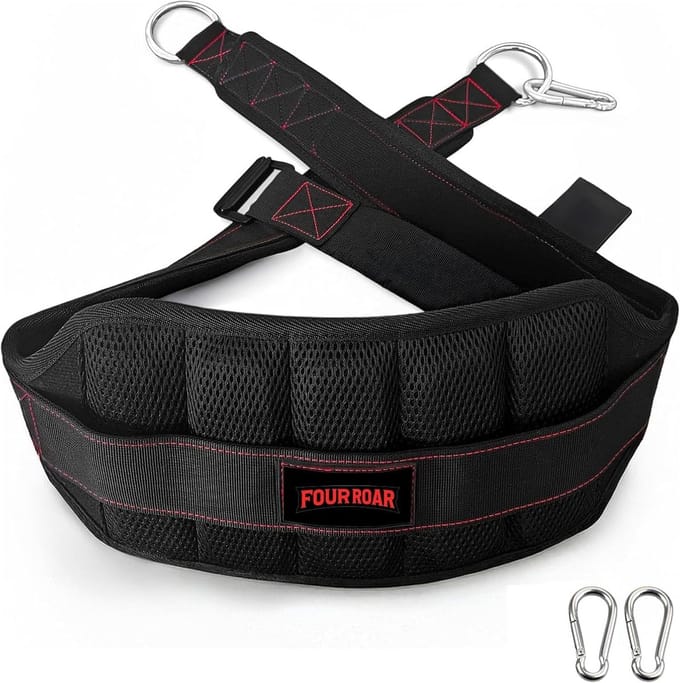 Verstelbare Squatband met Polstering voor Krachttraining en Pull-Ups tot 300 kg