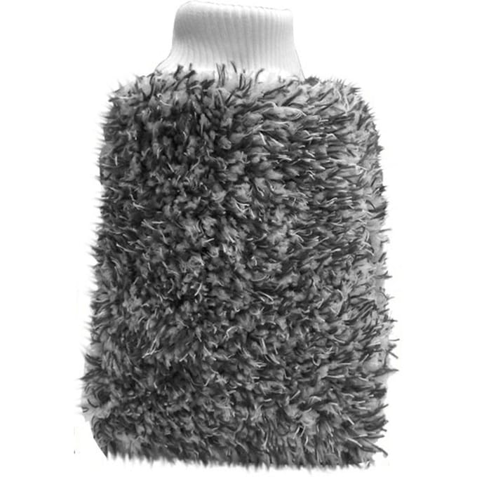 Ultra draagbare microvezel multifunctionele autowashandschoen Anti-kraswashandschoen zwart