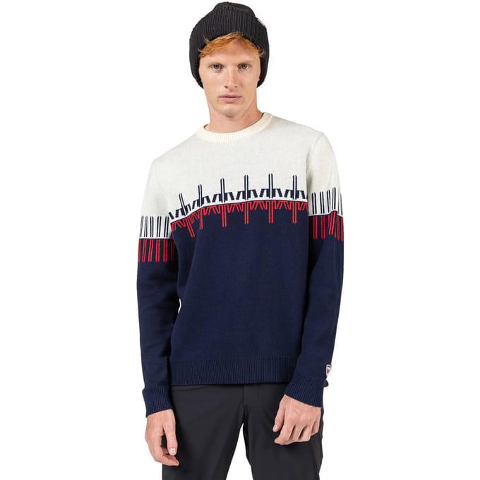 Rossignol Patterned Cn Trui Blauw S Man