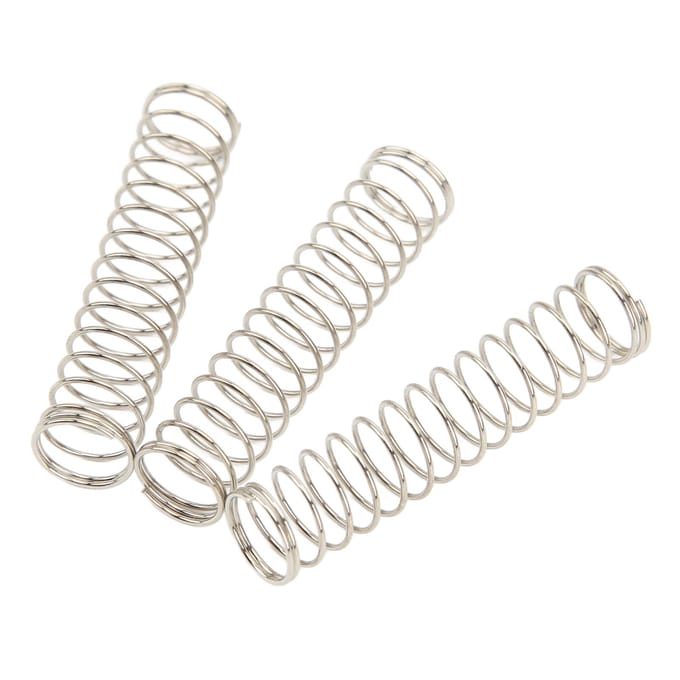 3 stuks Trompetveren Klep Repareren Vervangingsonderdelen Set Blaasinstrument Accessoires white
