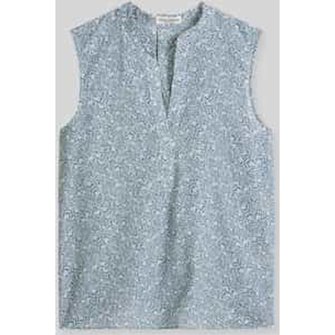 loose fit blousetop van puur katoen