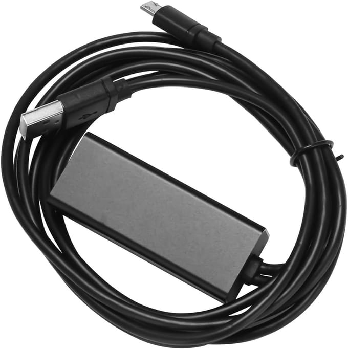 Ethernet Adapter - LAN Adapter - Stabiele Internetverbinding - Plug and Play - Compact Formaat - Zwart