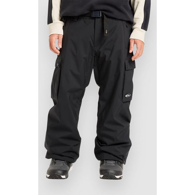 Quiksilver Snow Down Cargo Broek zwart