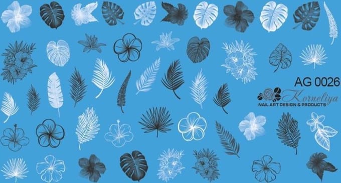 Korneliya Airbrush Waterdecal AG 0026