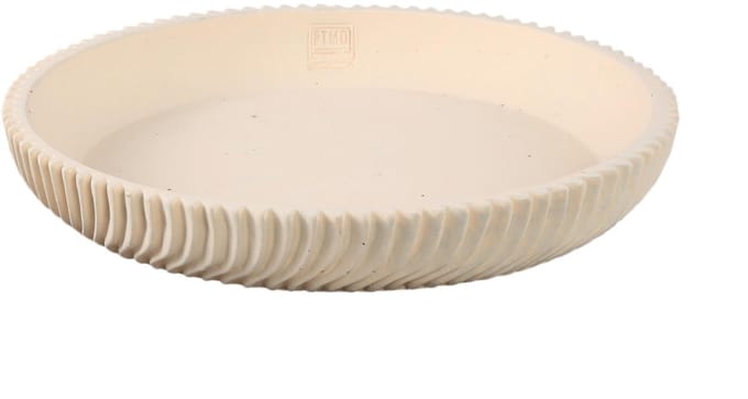 PTMD - Schaal Lianna - Beige - 40x40x6cm