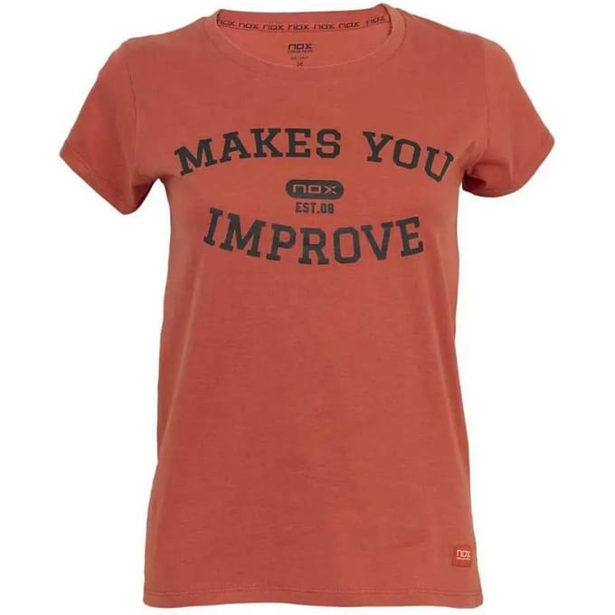 Dames-T-shirt Nox Casual Letras