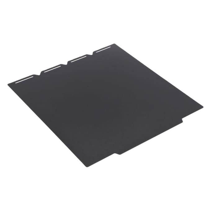 Plaque d'impression compatible avec l'imprimante 3D Snapmaker U1 270x270mm Double face Mate Basse température Lit d'impression à froid Première couche élevée black