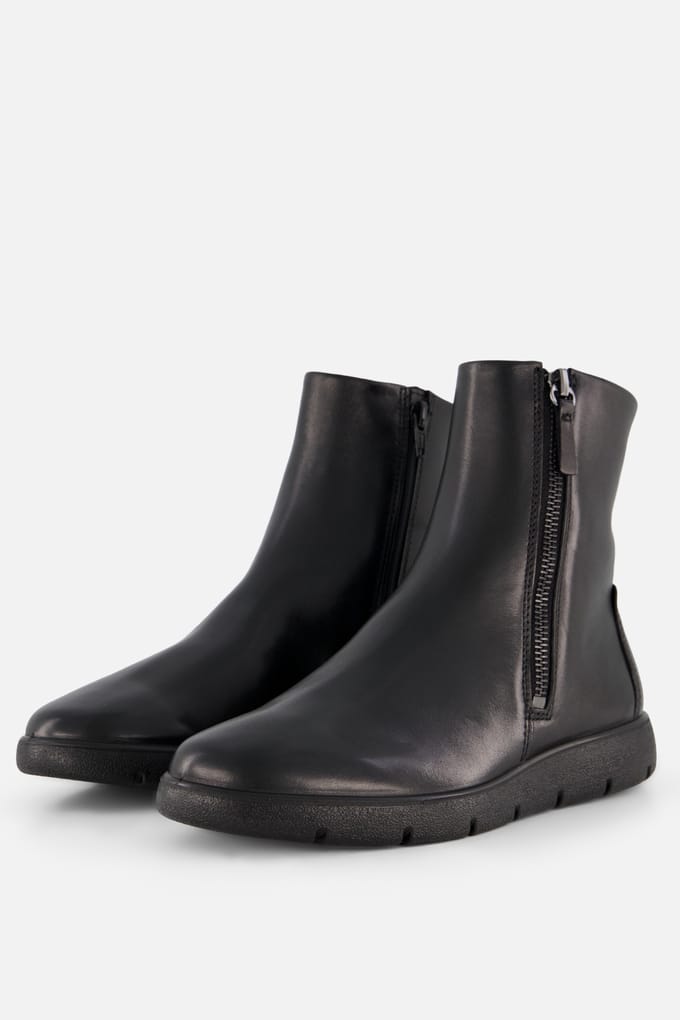 Ecco Ecco bella 2 W zip enkellaarsjes zwart