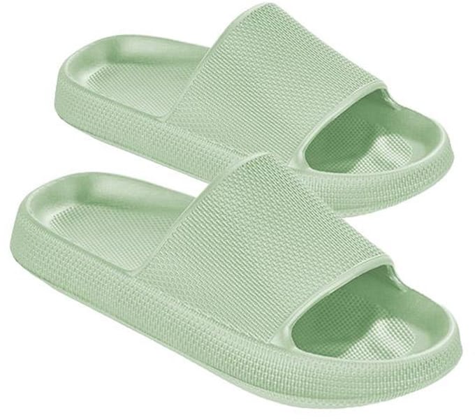 Beco Damesslippers Airkiss Easy | Salie Groen - 38