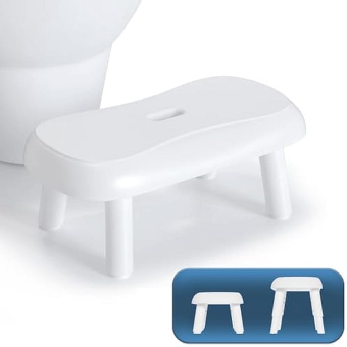 Verstelbare Toiletschraper voor Verbeterde Postuur en Comfort - 17-23CM Hoogte