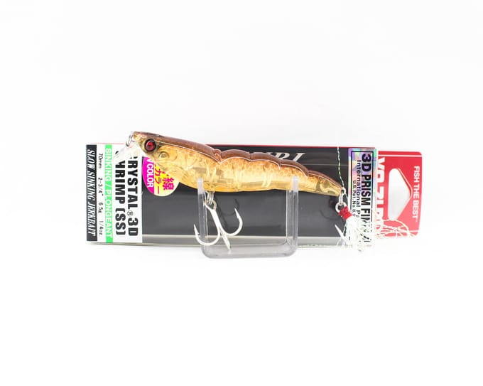 Leurre coulant Yo Zuri 3D Crystal Shrimp 70 mm R1161-HRT (2523)