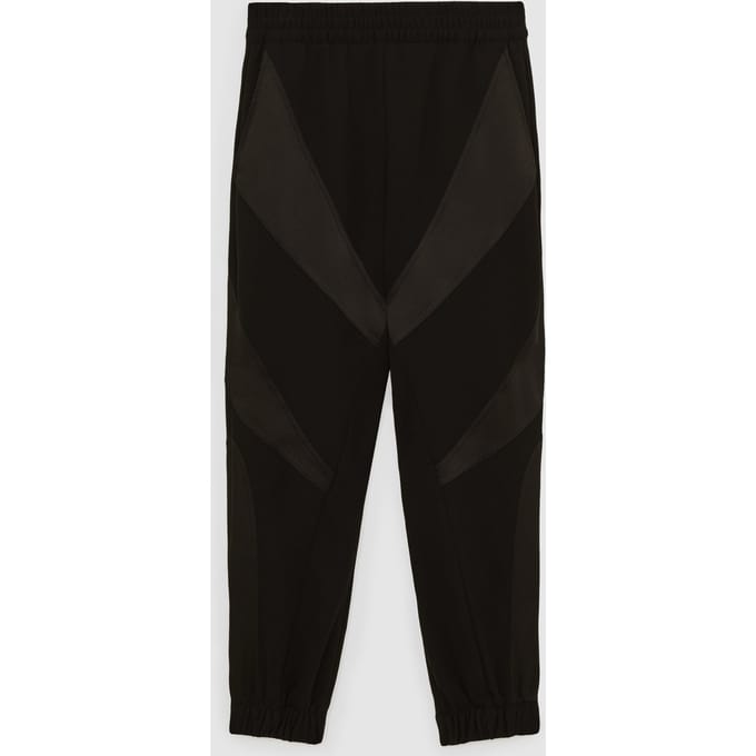 Reiss Woven Mixed Jogger Black Taglia: S | Pantaloni da tuta Outlet | Donna | Nero