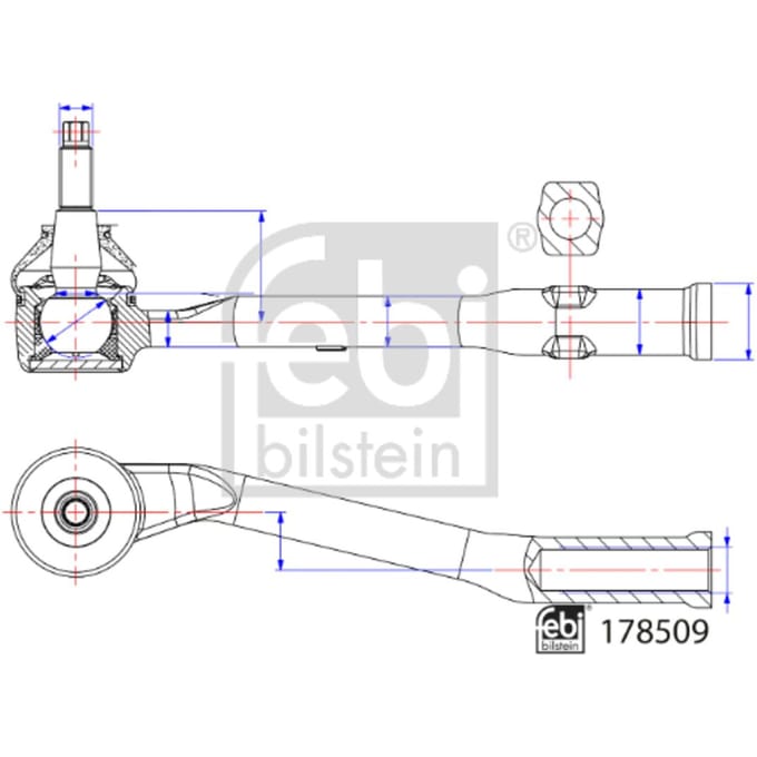 Febi Bilstein Spoorstangeind FEBI 178509