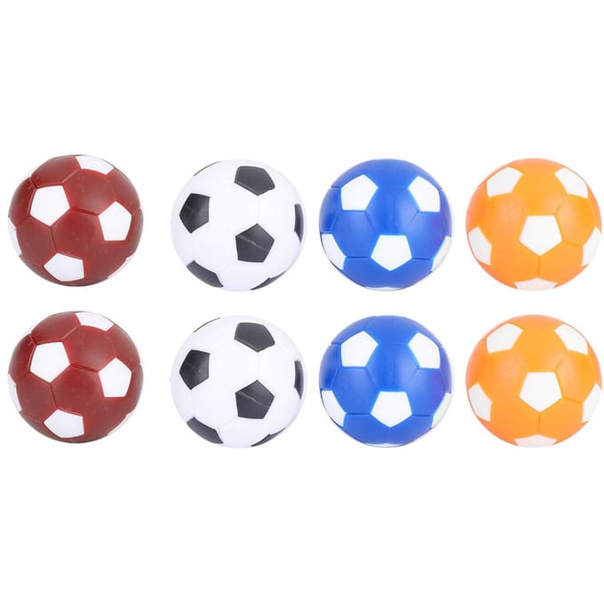 8 STKS Mini Kleurrijke Tafelvoetbal Voetballen Vervangballen Tafelspelbal 36mm blue