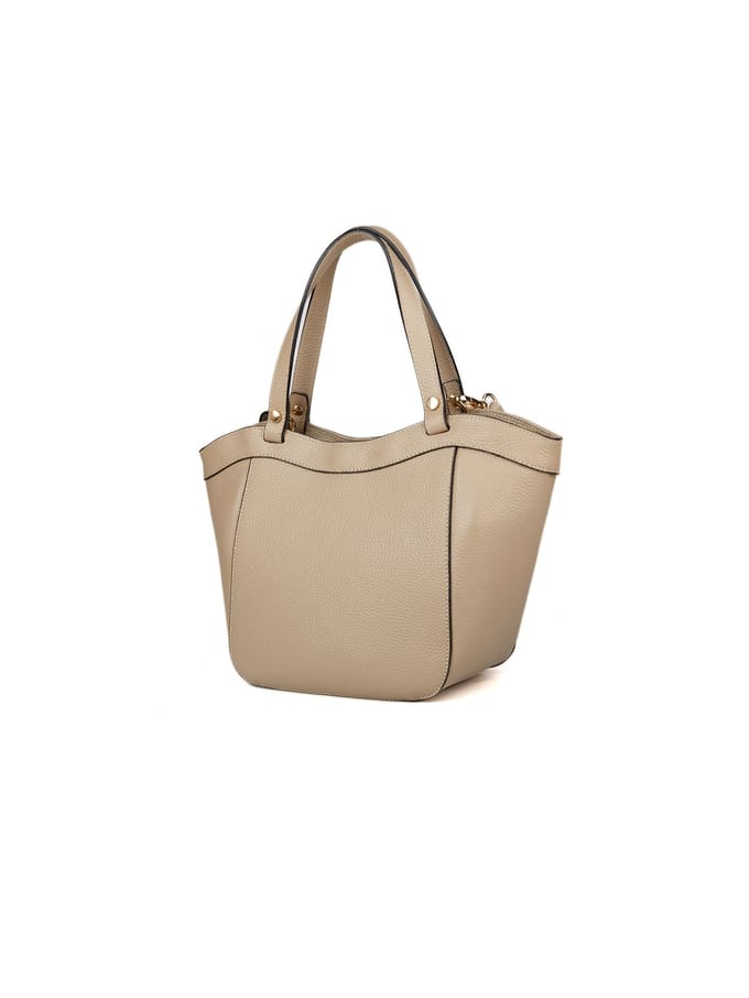 Giulia Monti Schoudertas Grijs Beige