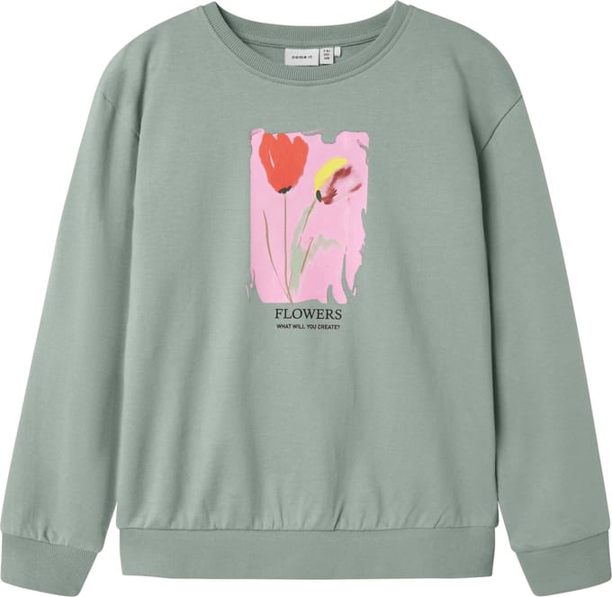 NAME IT - NKFFATAMA NREG SWEAT UNB - Meisjes - Sweaters