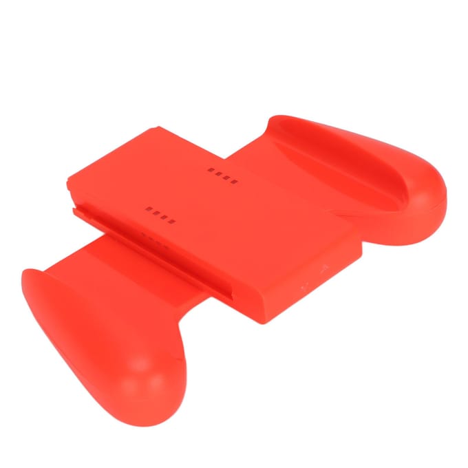 Controller Handgreep Lichtgewicht Ergonomisch Ontwerp Game Afstandsbediening Houder voor Joycon Rood rood