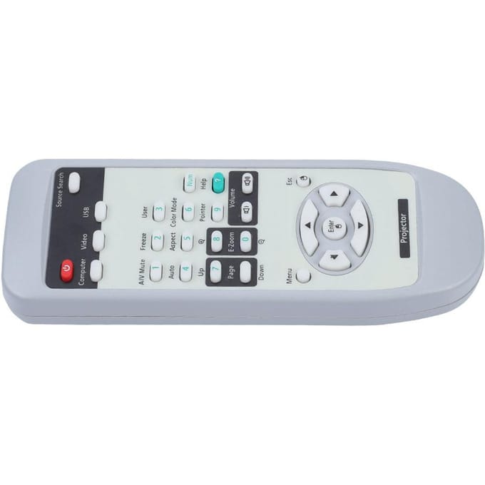 Universele Vervangende Projector Afstandsbediening Voor EPSON EMP 7800 EMP 7850 zwart