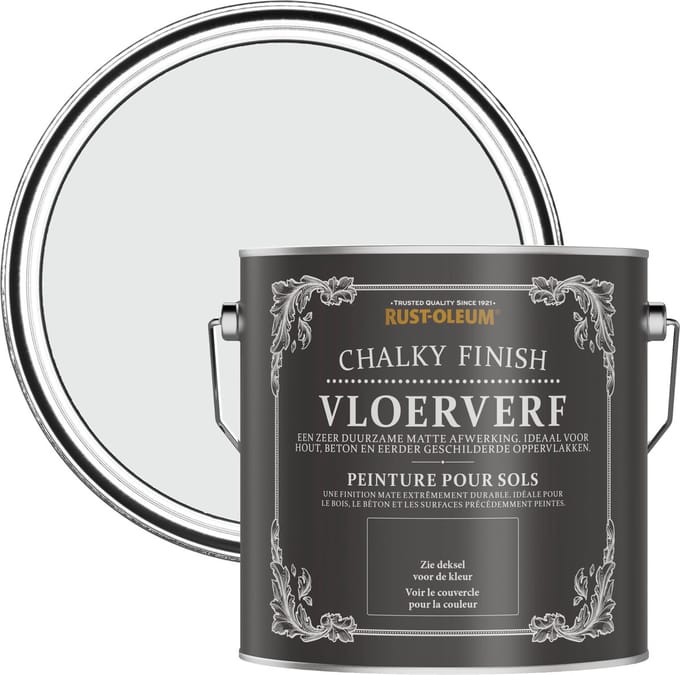 Rust-Oleum Grijs Vloerverf - Monaco Mist 2,5L
