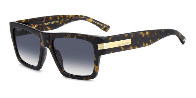 Dsquared2 D2 0198/S Havana 55/17/145 MAN Zonnebrillen