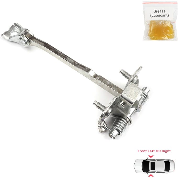 BDP1255 Charnière Butée de Porte Avant Limiteur de Fin de Course pour Renault Trafic MK3 Talento Opel Vivaro B NV300 Primastar 804300242R