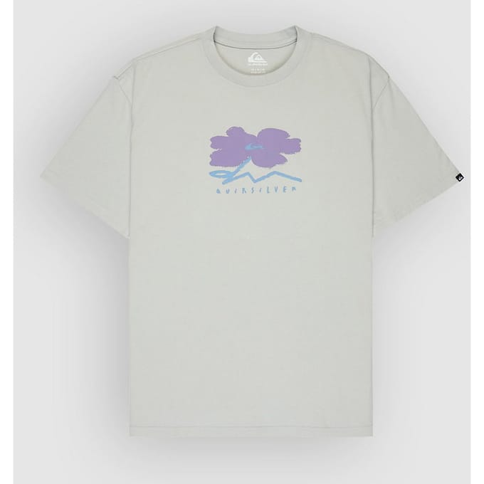 Quiksilver Structured Flower T-Shirt wit