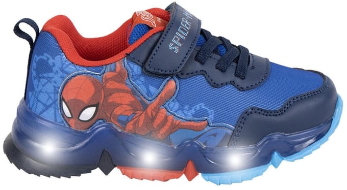 Spiderman Flash LED knipperend, verlichte straatschoenen 32