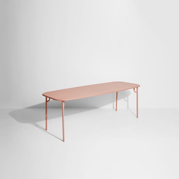 Petite Friture Week-End Tafel rechthoekig  - blush - groot