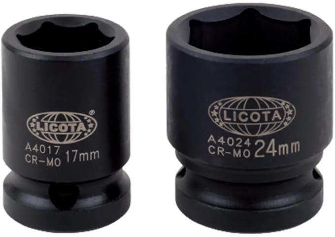 Slagschroefdop 1/2 inch, 11mm, Cr-Mo, Robuust
