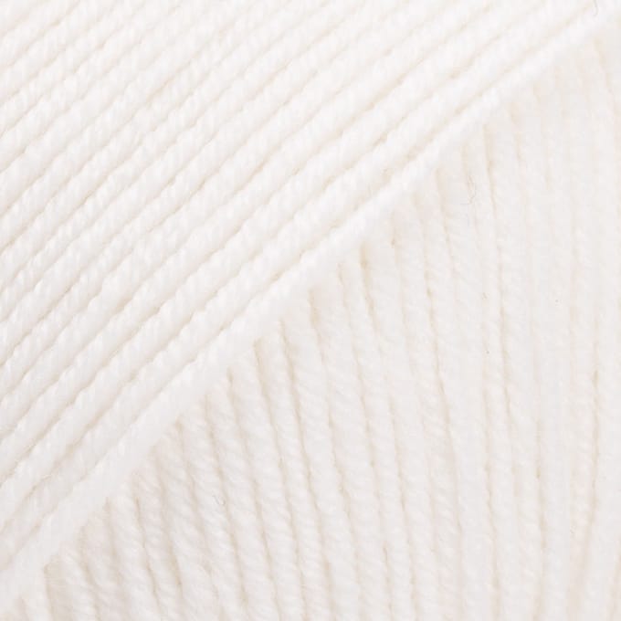 DROPS Baby Merino Uni Colour - 01 wit - Wol Garen