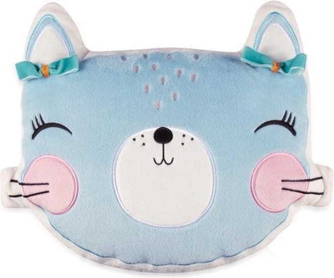 Sierkussen - Junior Wit/roze - Wit En Roze - 35 Cm X 25 Cm