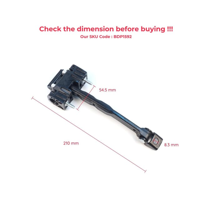 BDP1592 Deurstopper voor Mercedes C-klasse W206 S206 2021-heden A2067209901